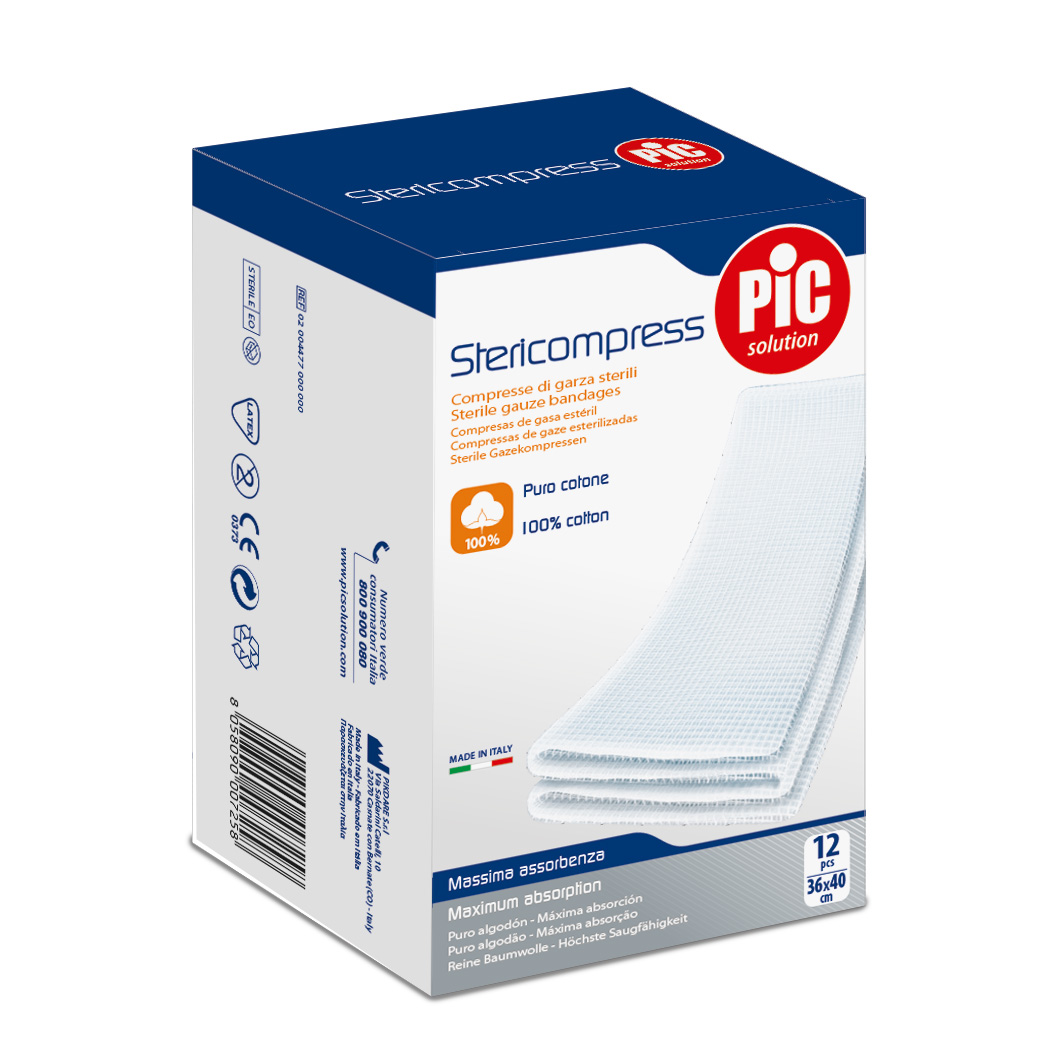 GARZA STERILE TNT 36x40cm - Scatola Da 12 Pz. - Texa Biomedicali - Foto 4