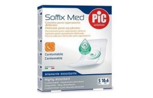 5 cerotti soffix med sterili 10x6cm con antibatterico 1