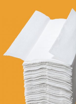 asciugamani piegati a c