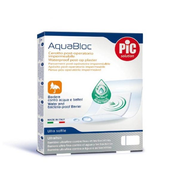 cerotto aquabloc sterile 10x25cm con antibatterico 01 7