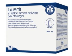 guanti chirurgici ster latt senza polv tg 8 01 8