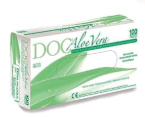 guanti in lattice senza polvere con aloe vera tg medium 6