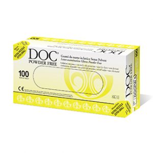 guanti in lattice senza polvere tg medium doc pw 8