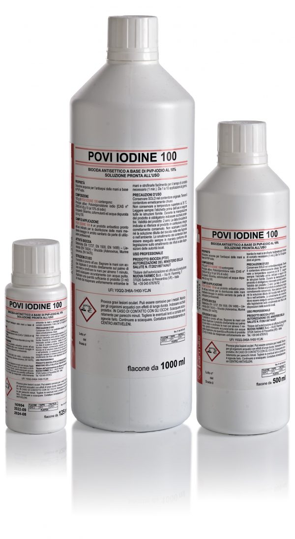 povi iodine 100 biocida antisettico