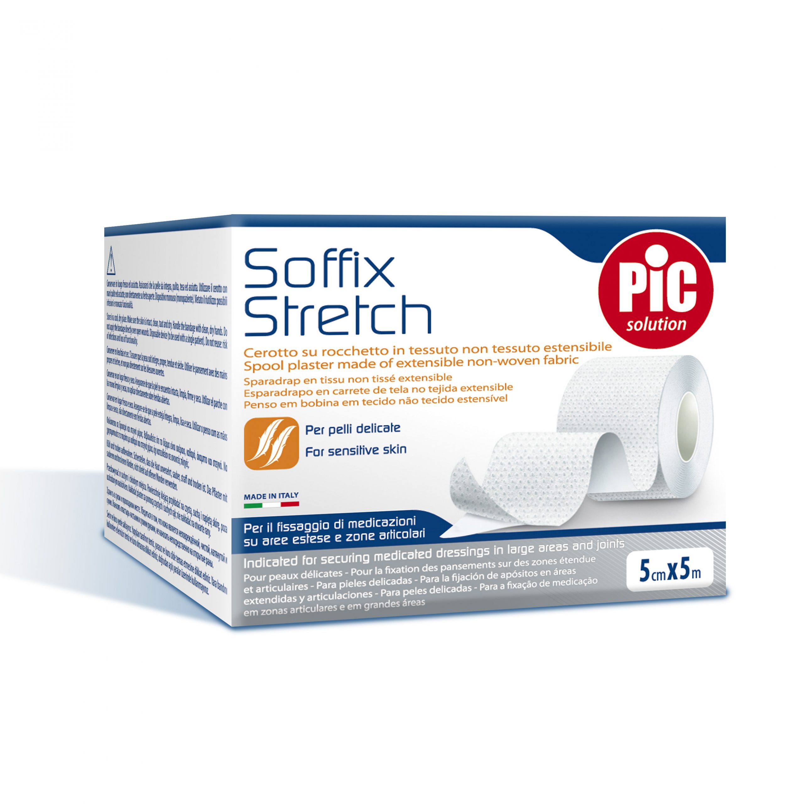 Soffix Stretch cerotto in rotolo tnt 10 cm x 10 m - 6 pezzi - Vendita  online: prezzi per Medici e professionisti