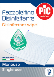 25 tamponcini disinfettanti