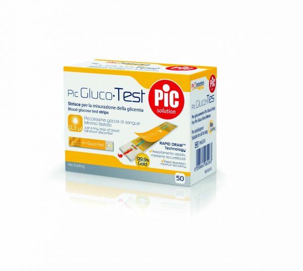 Strisce reattive GLUCOTEST 50 pz