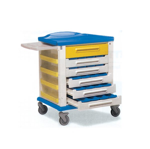 carrello farmacia standard 20 scomparti