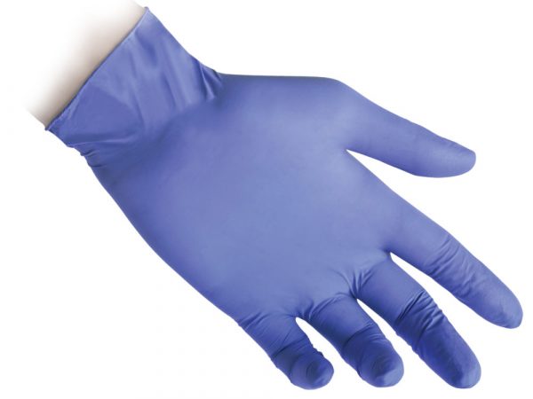 Guanti in nitrile SOFT Reflexx senza polvere blu tg XL