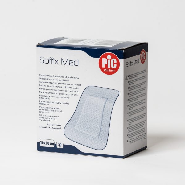 02022672200000  SOFFIX MED PLASTER CM 10X10 STERILE Package