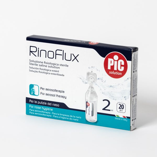 02039101020300 SALINE SOLUTION RINOFLUX 2ML 20 pezzi 01