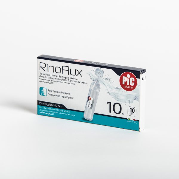 02039101100100 RINOFLUX SALINE SOLUTION 10 ML 10 pezzi 01