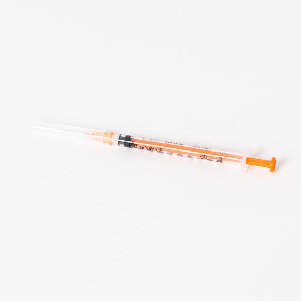 02071250300350 PIC INSULIN SYRINGE 1ML U100 G25X5 8 03