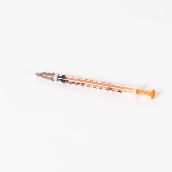 02071260300350 PIC INSULIN SYRINGE 1ML U100 G26X1 2 04