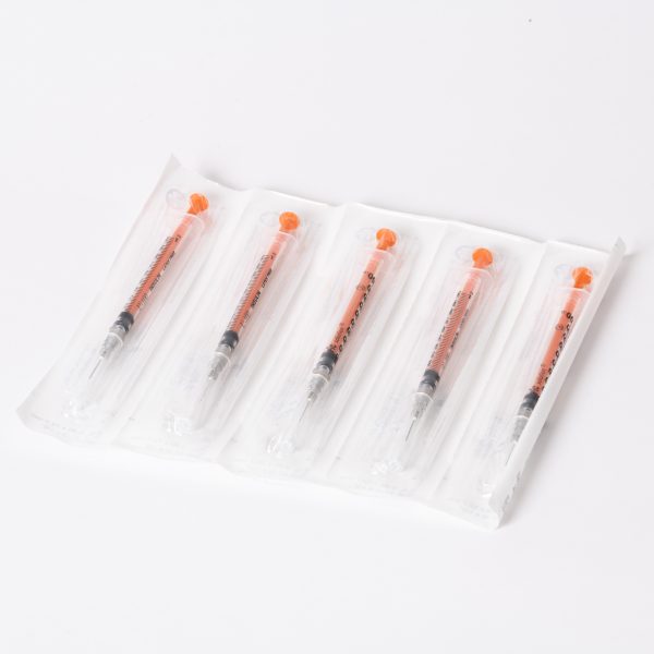 02071270300350 PIC INSULIN SYRINGE 1ML U100 G27X1 2 02