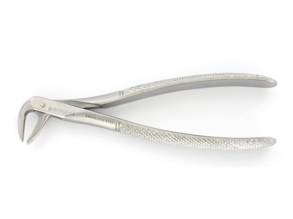 02000422000000 Pinza per estrazione dentale per mascella inferiore 151 cm Premolari fig 74N