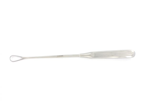 Curette uterine Sims affilate 14 mm 26 cm Strumentario per ginecologia - 02000340000000