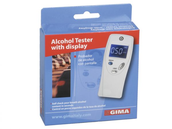 Etilometro con display alcoholimetro test