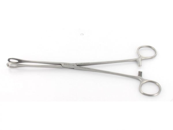 Pinze reggiteli Foerster 20 cm Anelli dentati strumenti chirurgici ginecologia - 02000324000000