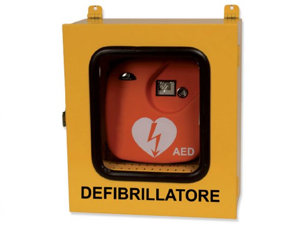 Armadietto per defibrillatori con allarme - uso esterno 35335