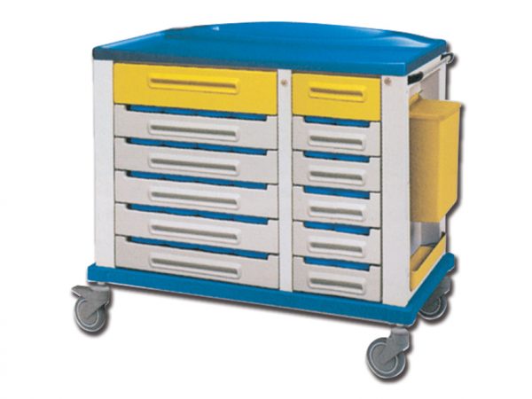 Carrello farmacia large - 30 scomparti 27497