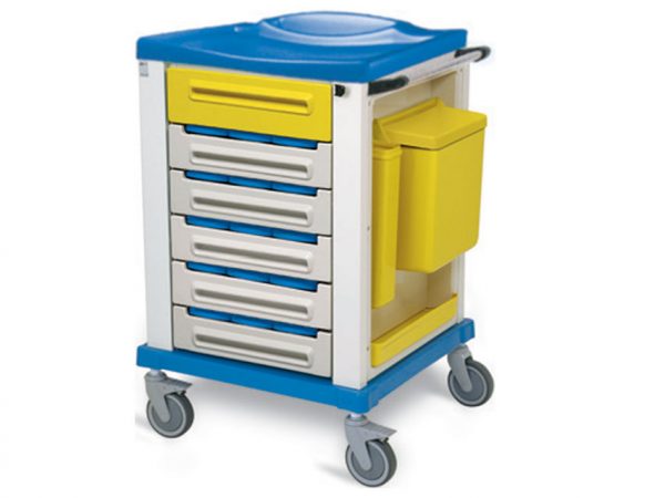 Carrello farmacia small - 15 scomparti - 27494