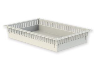 Cestello plastica 60x40x10cm 27938