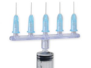 Connettore Multi Iniezione Retto 5 Canali 50 pezzi - 02000676000000