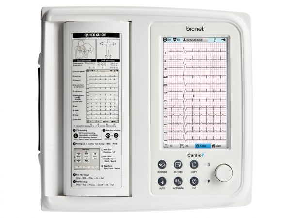 Nuovo ECG Cardio 7 - 12 canali con touch screen 33352 -1