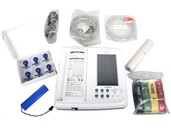 Nuovo ECG Cardio 7 - 12 canali con touch screen 33352