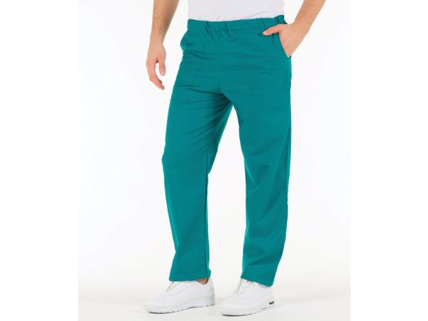 Pantaloni cotone - verdi - L - 26147 - 2