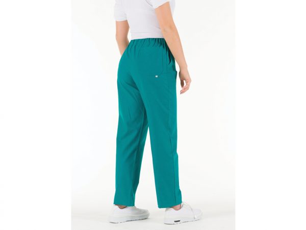 Pantaloni cotone - verdi - L - 26147 - 3