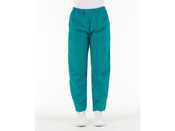 Pantaloni cotone - verdi - L - 26147