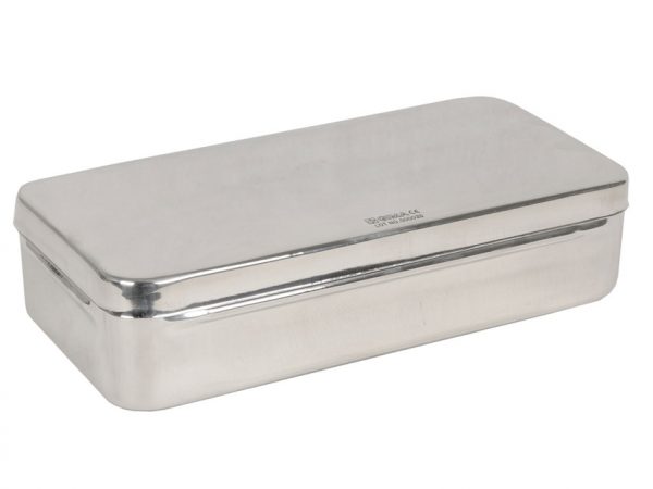 Scatola Acciaio Inox 25x12x6 cm 26655