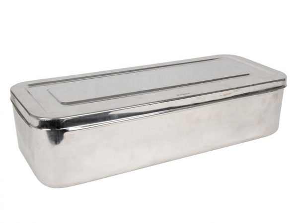 Scatola Acciaio Inox 50x20x10 cm 26657