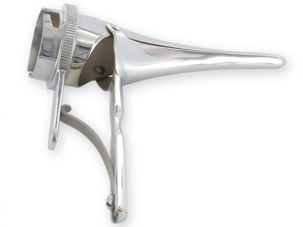 Speculum nasale in ottone cromato - 31454