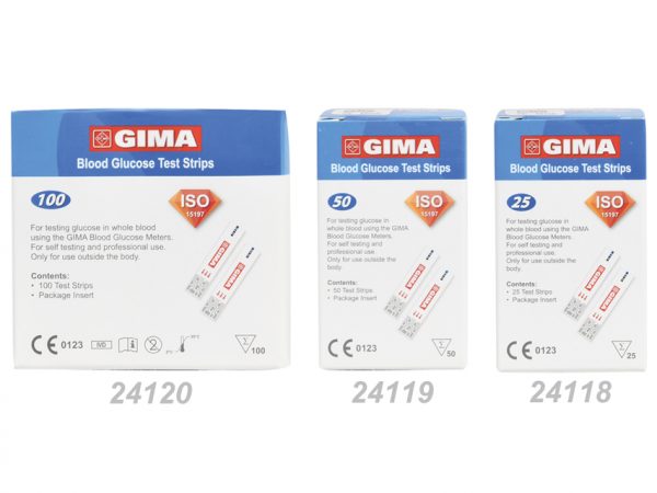 Strisce glucosio per Glucometro Gima diabete 24118 - 4