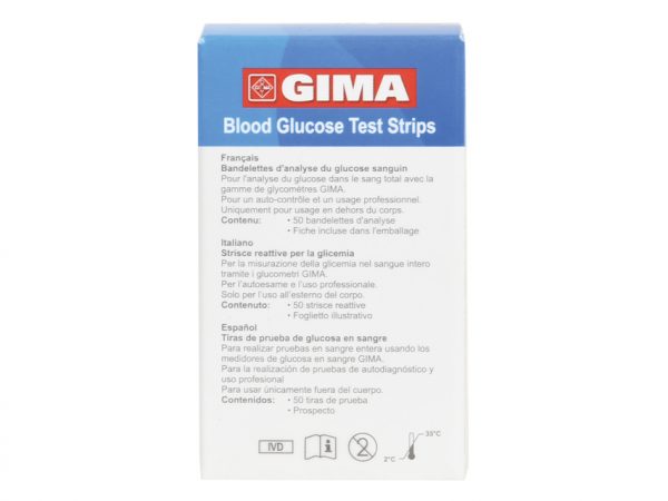 Strisce glucosio per Glucometro Gima autoanalise diabete - 2