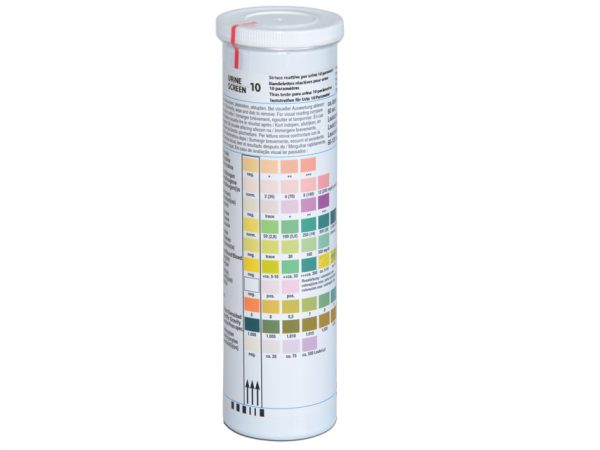 Strisce urina in flacone 10 parametri professionali 24073 -3
