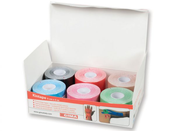 Taping kinesiologia 5 m x 5 cm mix 6 colori 34752 1