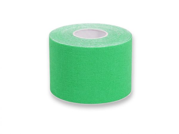 Taping kinesiologia 5 m x 5 cm verde 34749