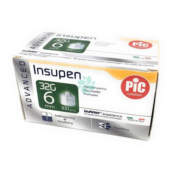 INSUPEN ADVANCED 32G 6MM INSULINA DIABETE ago penna - 02022983000080