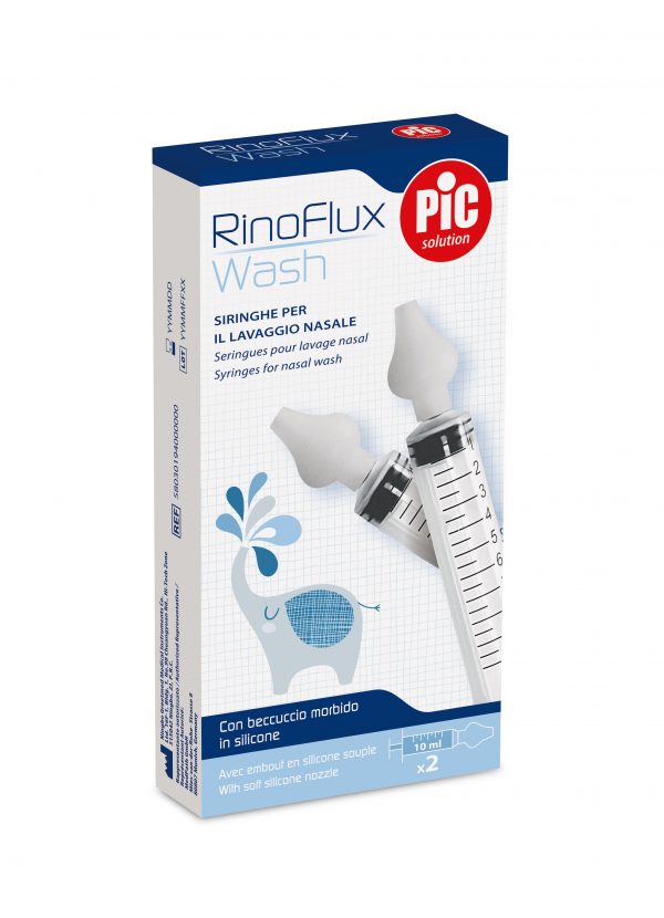 Rinoflux Wash Siringhe per il Lavaggio Nasale - 2 pezzi